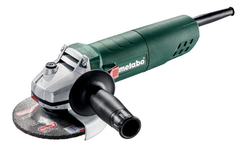 Amoladora angular Metabo W 850-125 de 50 Hz/60 Hz color verde 520 W 220 V - 240 V + accesorio