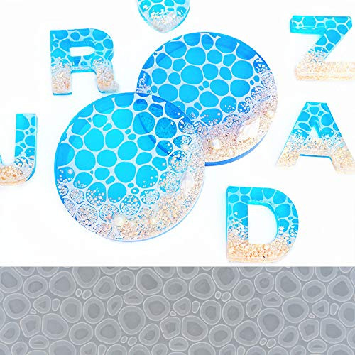 2pcs Water Ripple Water Wave Thin Mlod + 1pc Crater Epo...