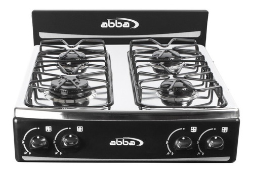 Parrilla a gas Abba ST 400-5 QL negro/gris