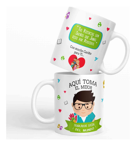 Taza Aquí Toma La Mejor Trabajadora Social Del Mundo D60