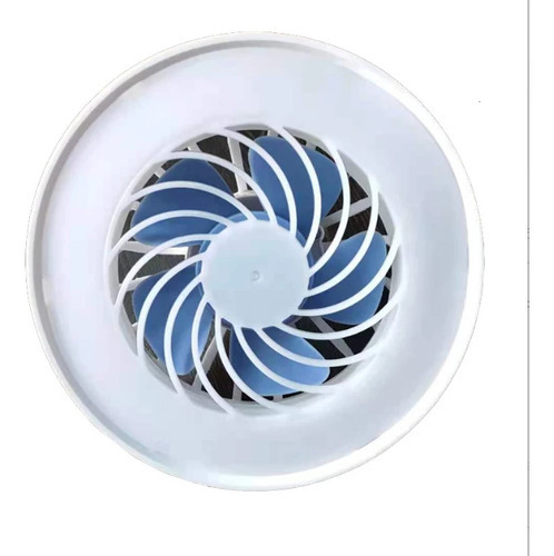 Lámpara De Techo Con Ventilador De Doble Propósito Color Blanco