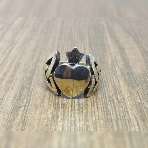 Anillo celta claddagh sales