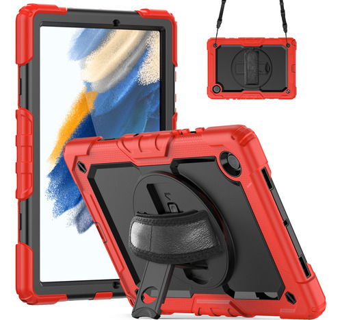 Funda For Galaxy Tab A8 Correa Anti-impacto