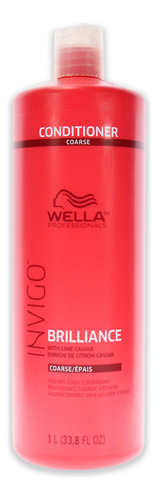 Acondicionador Invigo Brilliance Para Cabello Grueso De Well