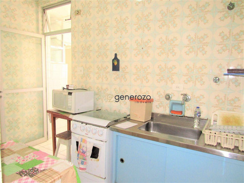 Imagem 4 de 12 de Apartamento A Venda Na Praia De Pitangueiras - Guarujá, 02 Dormitórios, A 01 Quadra Da Praia - Ap0493