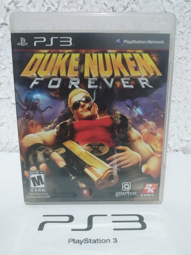 Jogo Duke Nukem Forever Mídia Física Ps3 Completo R$45