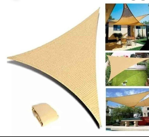 Carpa Toldo Vela Triangular Uv Sombreador Impermeable 3x3x3