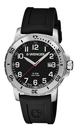 Wenger Reloj Off Road Con Correa De Silicona.