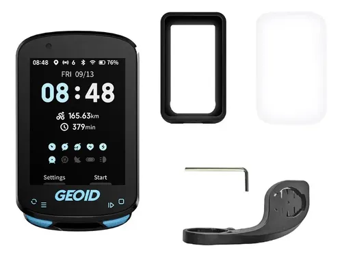 Computador De Bicicleta Geoid Cc600 Gps Com Tela Colorida