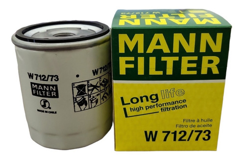 Filtro De Aceite Ford Mazda Toyota -w 712/73 Mann Filter