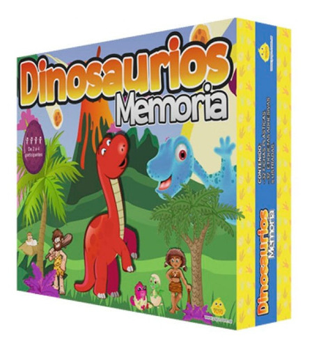 Juego De Mesa Didactico Dinosaurio Memoria
