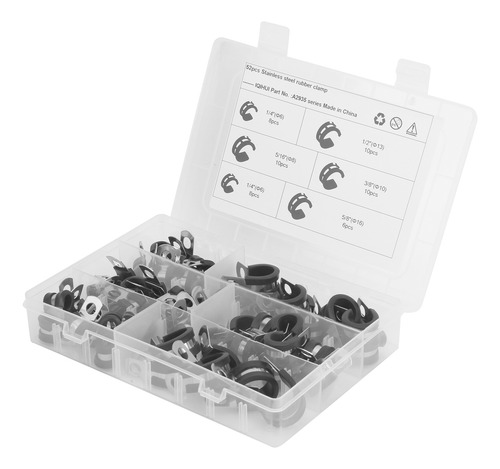 Kit Surtido De Abrazaderas Para Tubos De Acero Inoxidable Ti