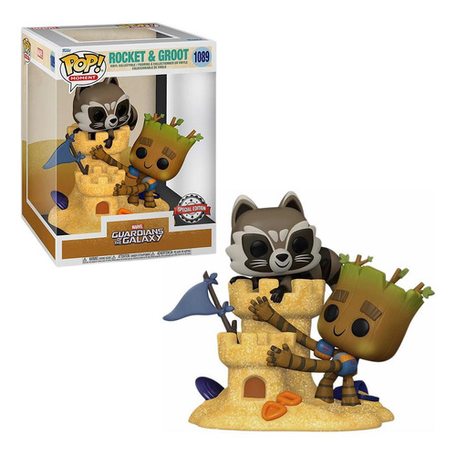 Funko Pop Marvel Guardians Of The Galaxy Rocket & Groot 1089