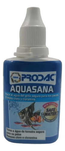 Prodac Acondicionador Aquasana 30 Ml Acuario Peces Pecera