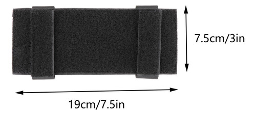 Moral Patches Board Display Molle Attachment Para Ropa Negro