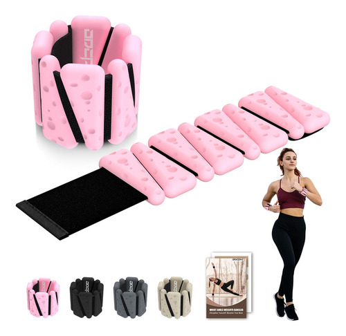 Pesas Para Tobillo Y Muñeca Para Mujer, 2 Libras, Brazalete