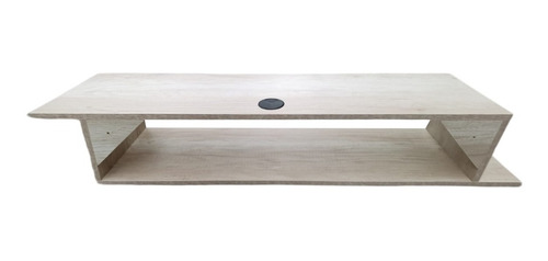 Repisa Mueble Flotante Modelo Z Para Equipos De Tv 100 X 25