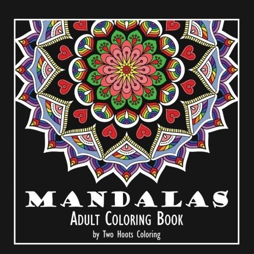 Book : Adult Coloring Book Mandalas - Two Hoots Coloring