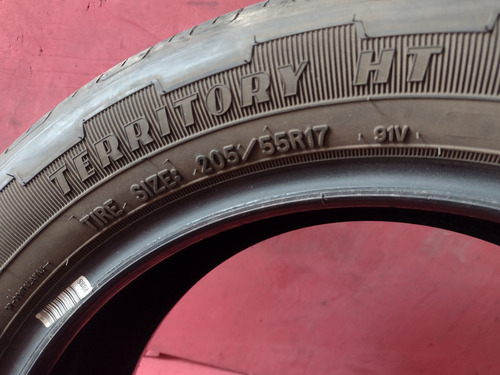 Pneu 205 55 Aro 17 Goodyear Wrangler Territory Ht Meia Vida V (Usado)