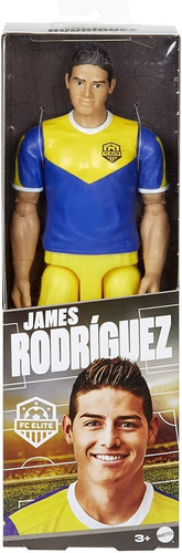 James Rodriguez Figura De Futbol Mattel Fc Elite 30 Cms. 