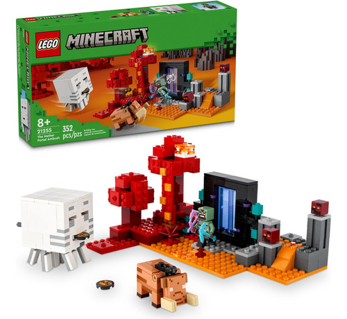 Lego Minecraft 21255 La Emboscada En El Portal Del Nether