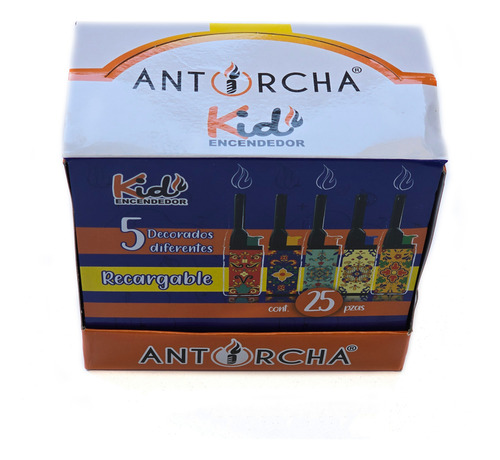 50 Encendedor Para Cocina Kid Recargable