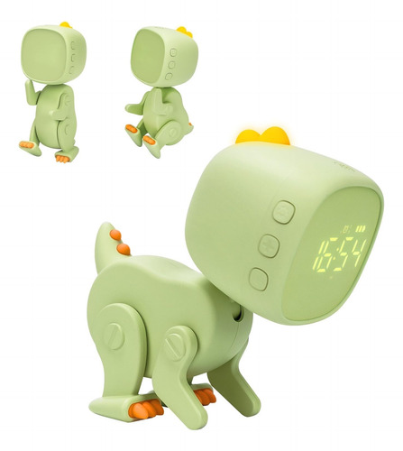 Reloj Despertador Dinosaurio Niños,reloj Despertador Digital