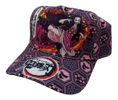 Gorra Con Visera Nezuko Modelo 2 - Demon Slaye - Sector 2814