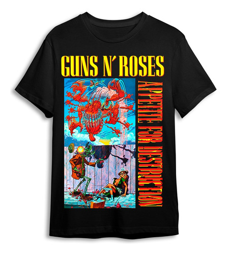 Polera Guns N' Roses - Appetite For Destruction Il