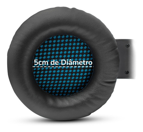 Headset Fone Gamer Para Celular Ps4 Adamantiun Com Adaptador