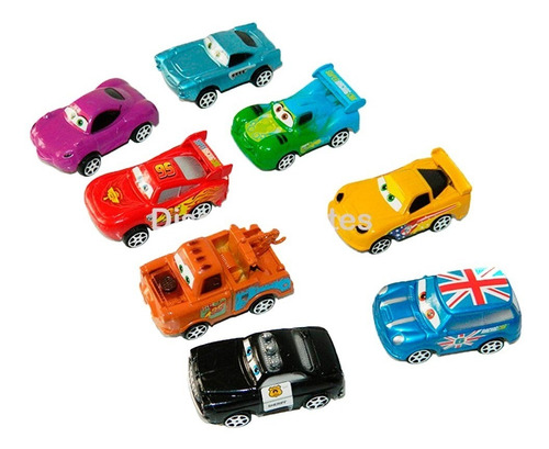 Caminhão Mack Hauler + 8 Carrinhos Mcqueen E Amigos Disney