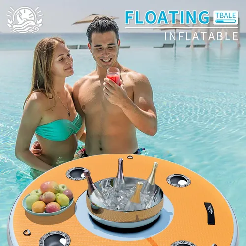 Barra Flotante Inflable Para Piscina Ivy & Lane Con Portavas