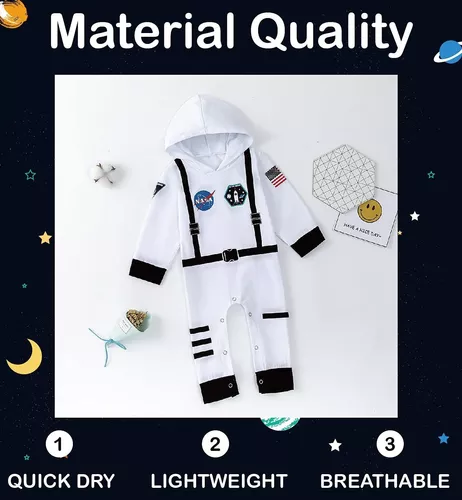  Singcoco - Disfraz de astronauta para bebé niño y niña