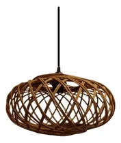 Comprar Colgante Lampara En Fibra Natural Modernas Artesanal Nova