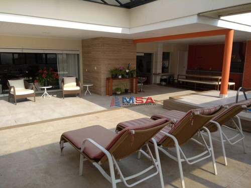 Cobertura Com 810 M2 De Área Útil, 5 Suítes, 8 Vagas, Piscina Aquecida E Adega À Venda Em Perdizes - Co0221