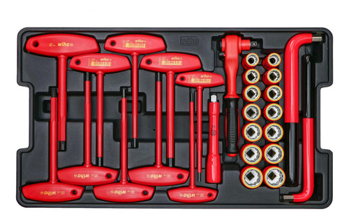 Set De Herramientas Aisladas Wiha, 80 Piezas Con Estuche