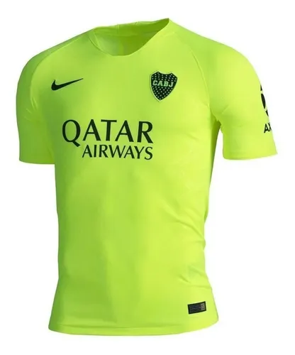 Camiseta Boca 2018-19 Flúor Nike Profesional