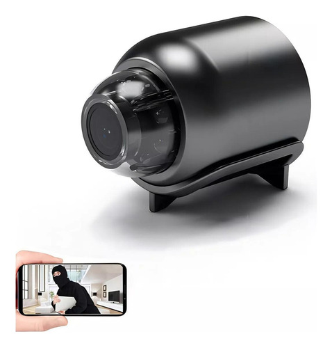 - Mini Cámara X5 Hd1080p Wifi Inalámbrica Con Grabación