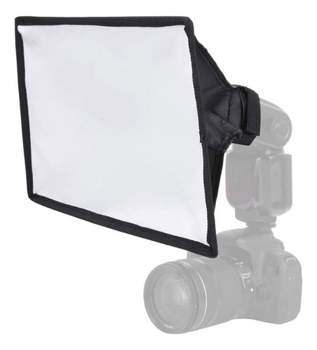 Difusor Flash Softbox 20x30cm Canon Nikon