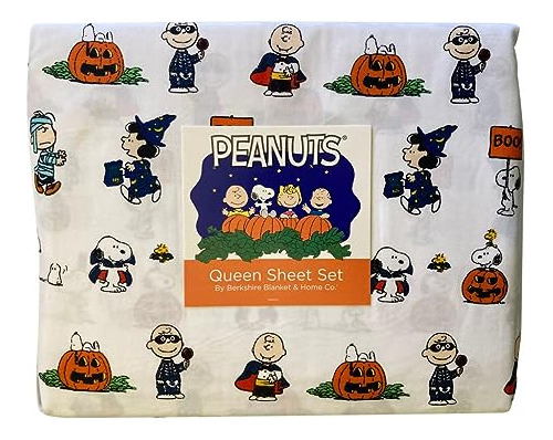 Peanuts Juego De Sábanas Para Halloween, Fiesta De Disfraces