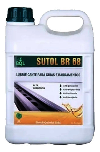 Óleo Lubrificante Antigotejante 68 P/ Guias E Barramentos 5l