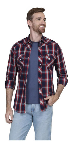 Camisa Vaquera Wrangler Hombre Western Fashion W02