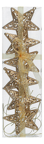 Colgante Creativo Con Forma De Estrella Dorada Con Temática
