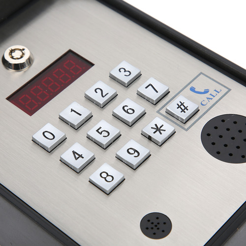 Sistema De Control De Acceso Con Teclado Intercomunicador In