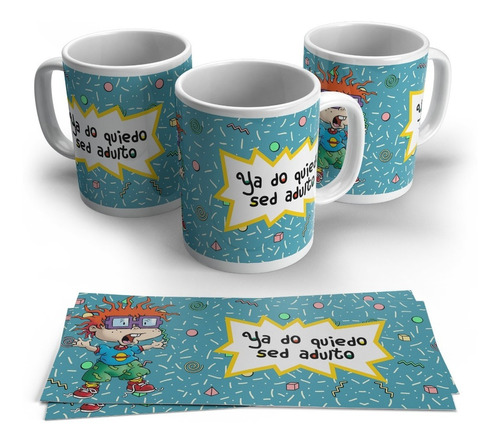 Mugs Pocillos De Cerámica Personalizado De 11 Onzas