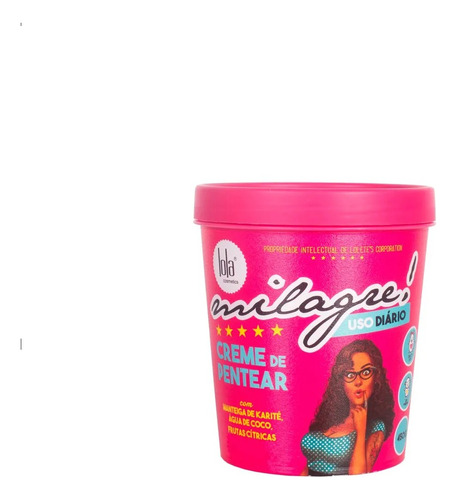 Crema Para Peinar Hidratante Milagre X450 Gr Lola