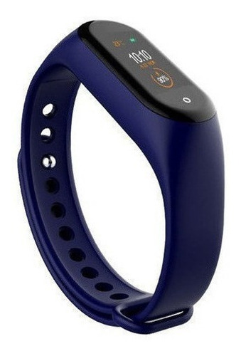 Reloj De Pulsera Inteligente M4 Impermeable Azul Barato