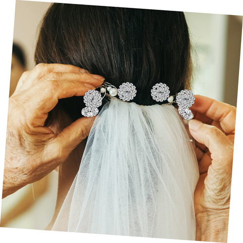 Bridal 24 Piezas Hebilla De Diamantes De Imitación Botones