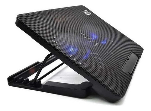 Cooler Laptop 2 Ventilador Maya Aluminio 5 Niveles Ajustable