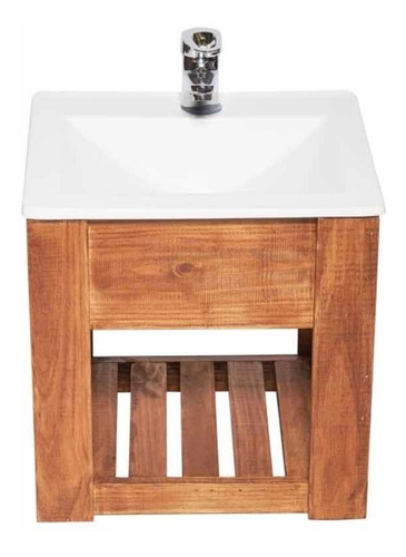 Imagen 3 de 5 de Vanitory Colgante 50cm Diseño Nordico Bacha Mueble Hogar
